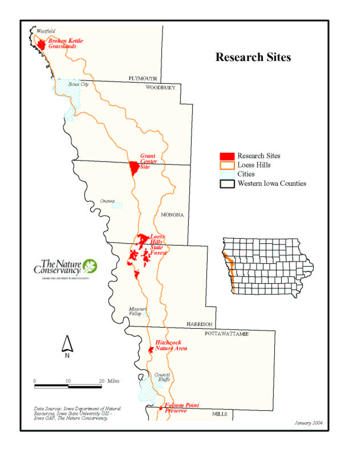 Map of Research Sites